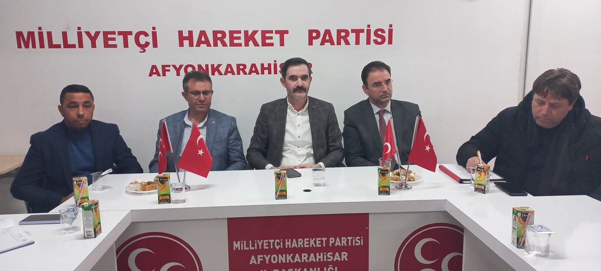 MHP Afyonkarahisar'da Yoğun Katılımla Yönetim Kurulu Toplantısı Gerçekleştirildi