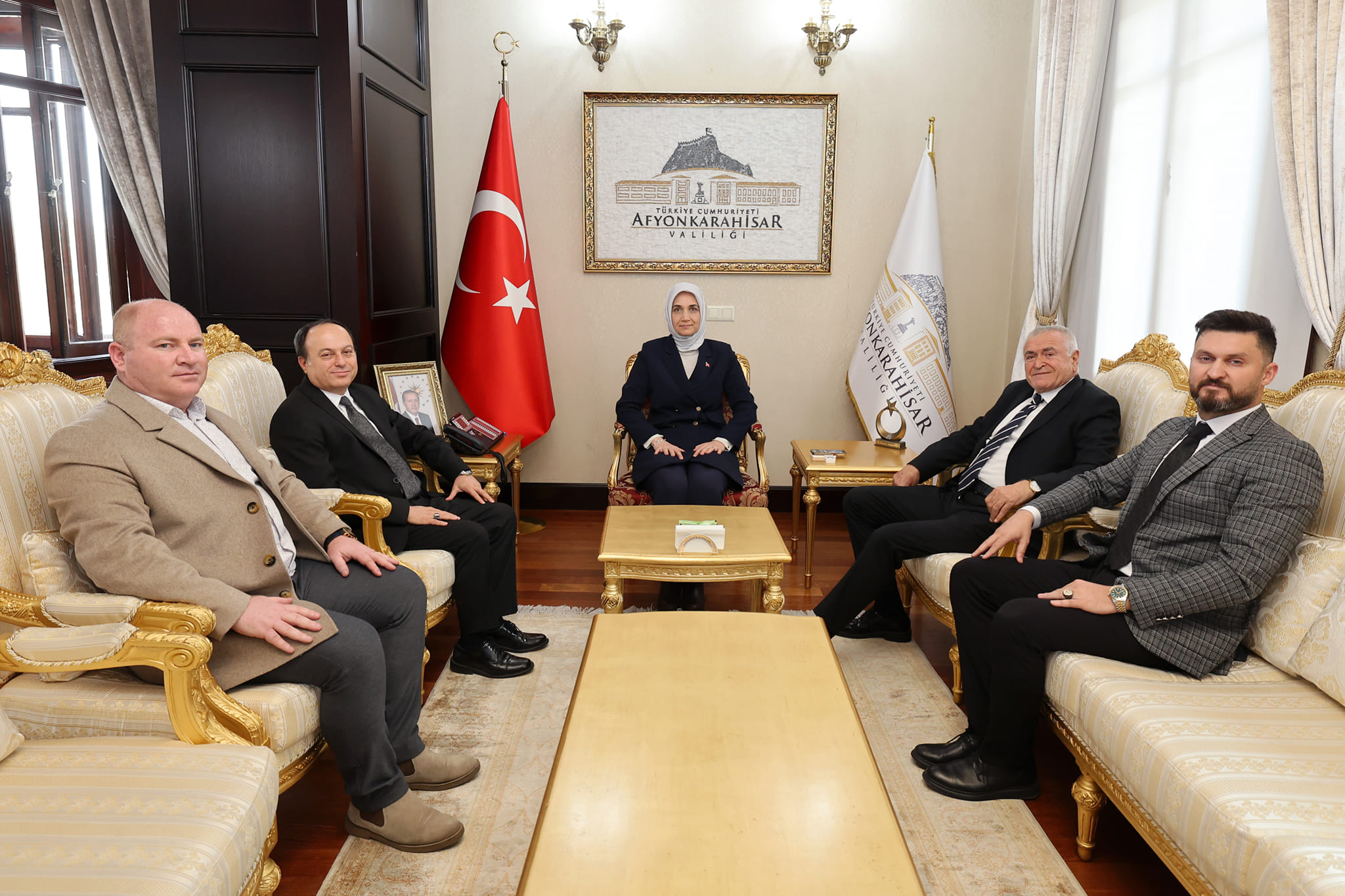 Vali Doç. Dr. Kübra Güran Yiğitbaşı önderliğinde Afyonkarahisar'da önemli toplantı gerçekleşti