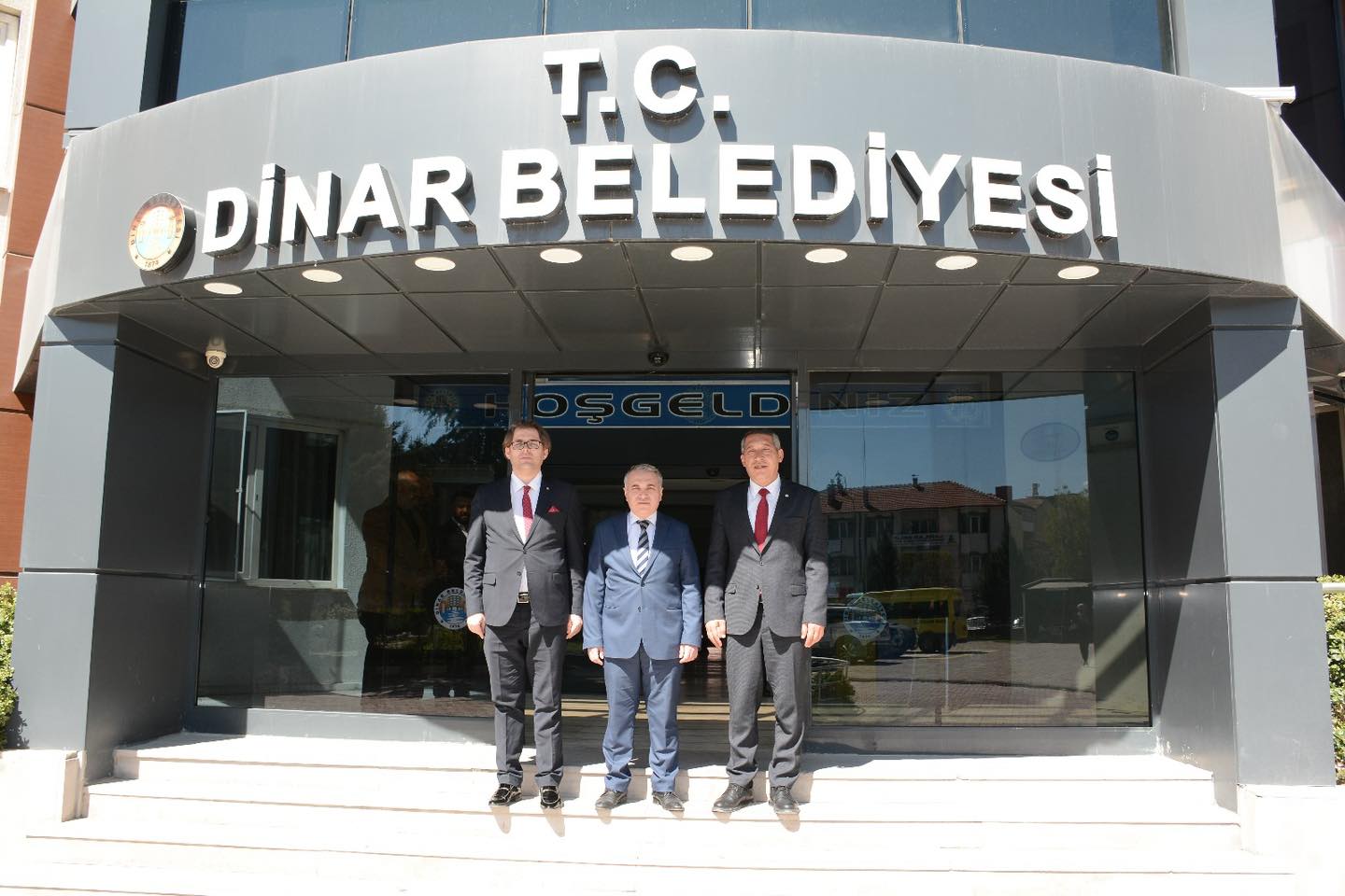 Dinar Belediye Başkanı Topçu'ya Nezaket Ziyareti