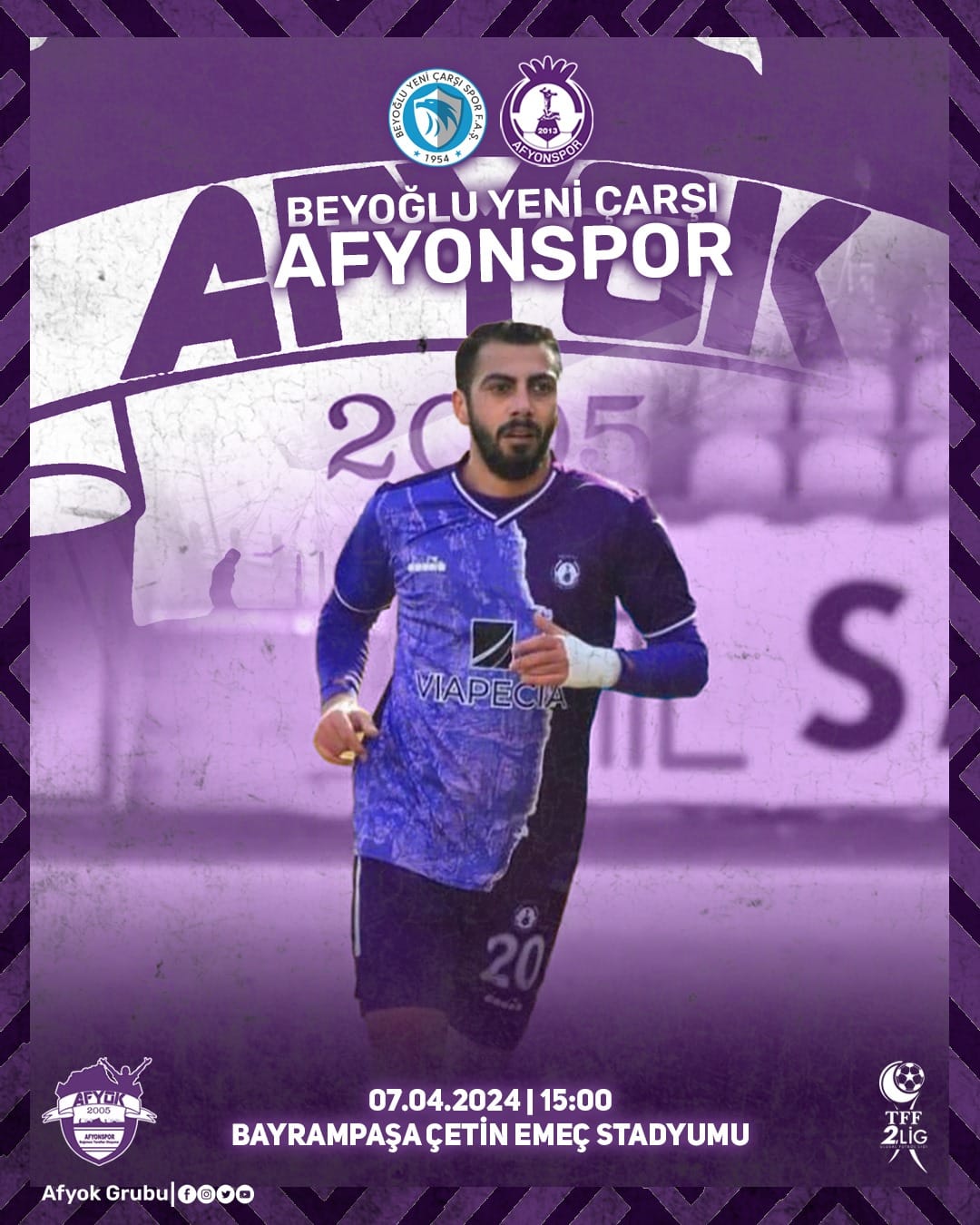 Afyonspor heyecanla bekleniyor!