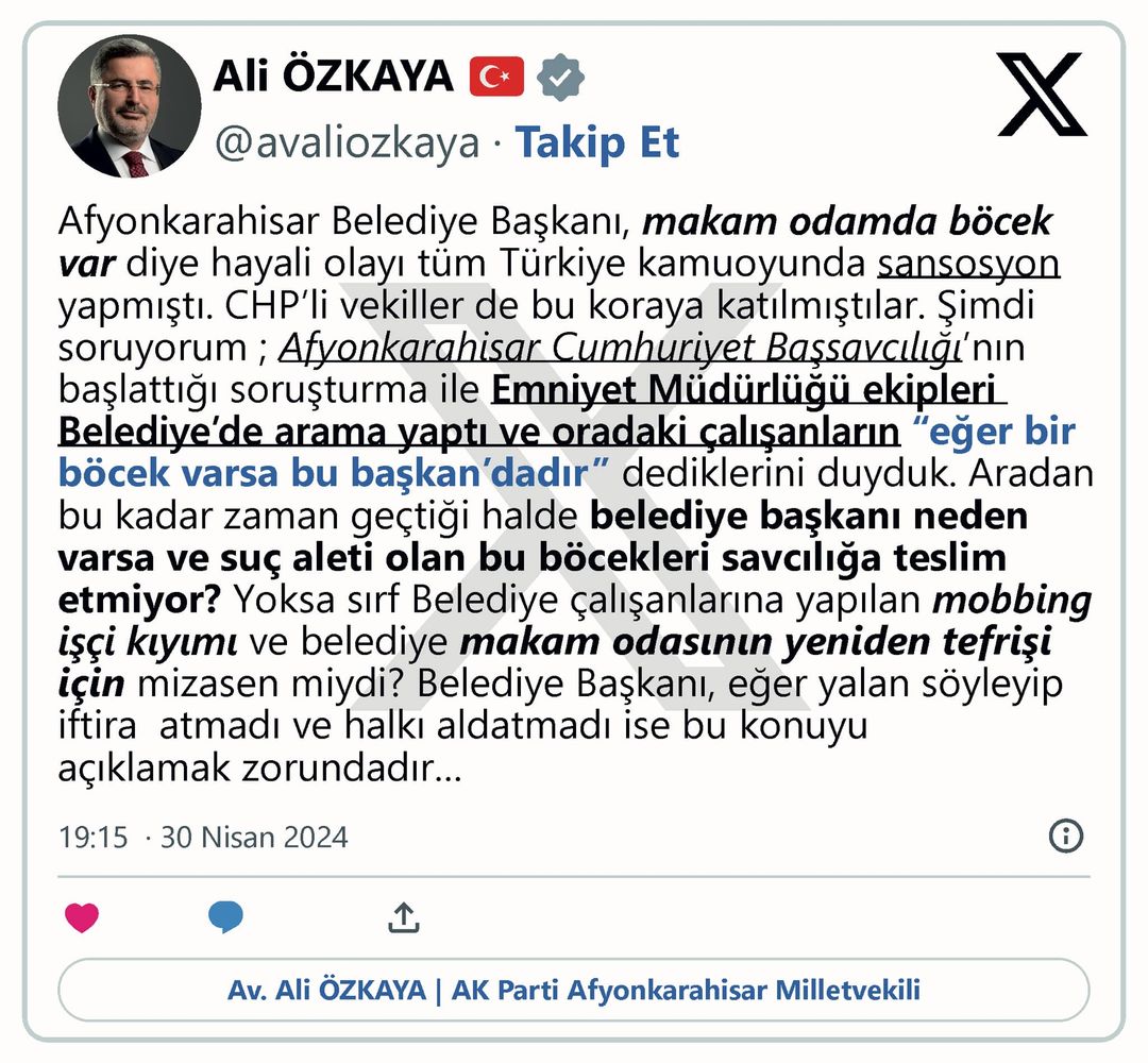 Afyonkarahisar'da Gerçek Dışı İddialar: Böcek Skandalı