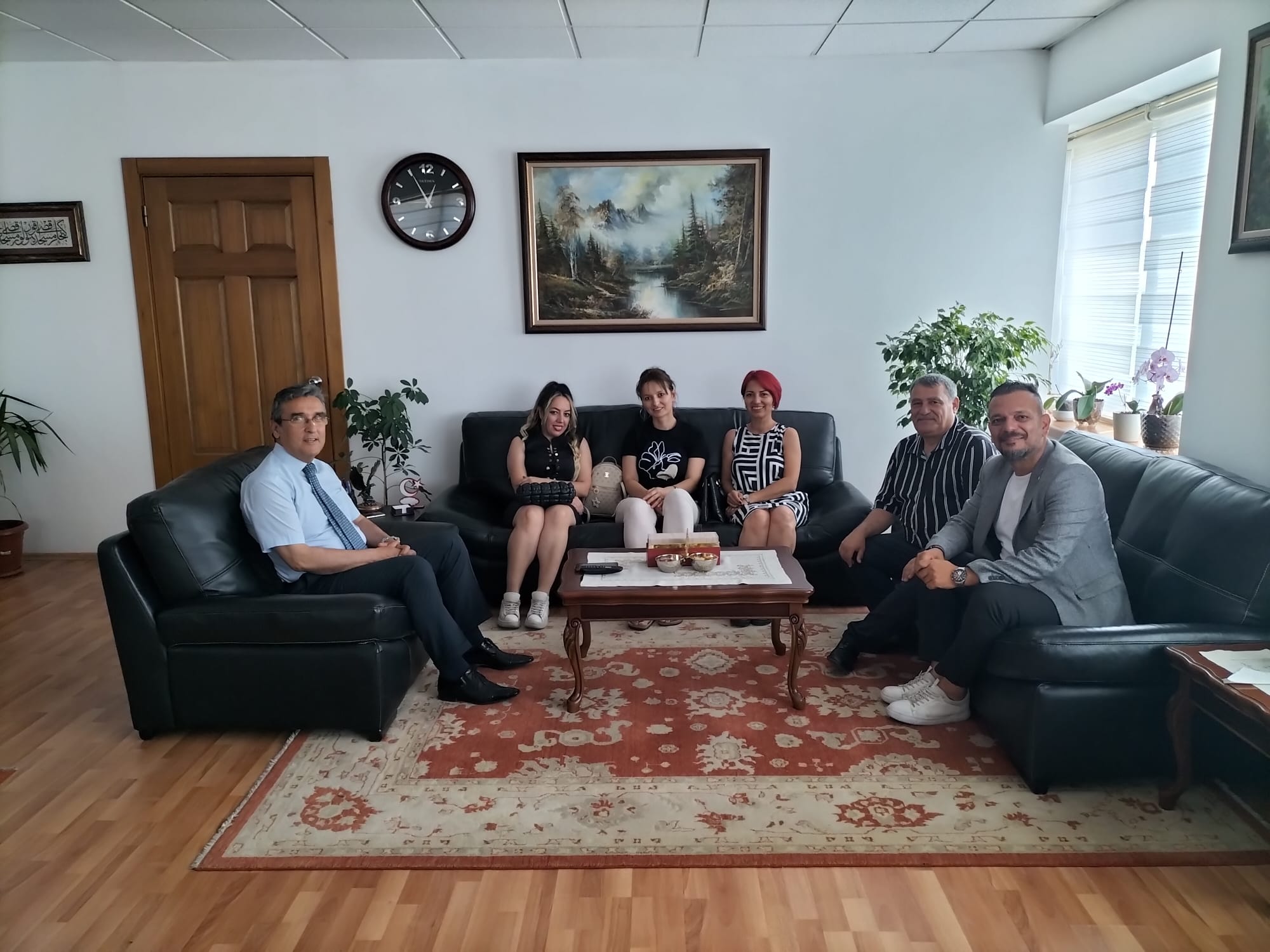Hürriyetçi Eğitimsen Sendikası Yöneticileri Eskişehir'e Ziyaret Gerçekleştirdi