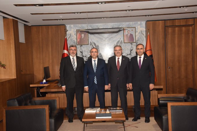AK Parti Milletvekili Ali Özkaya, Karayolları Genel Müdürü'nü Ziyaret Etti