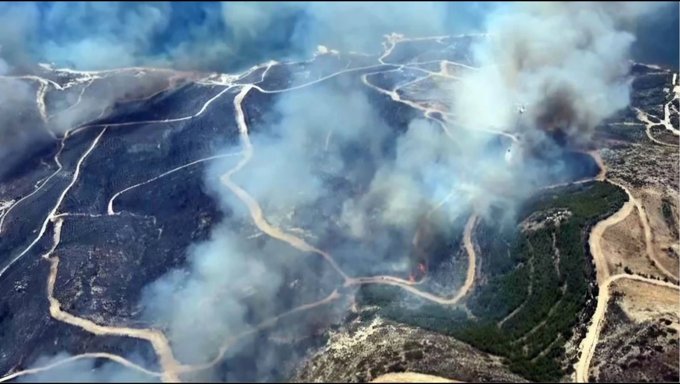 İYİ Parti Milletvekili Hakan Şeref Olgun'dan İzmir'deki Orman Yangını İçin Geçmiş Olsun Mesajı